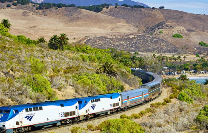 海岸星光号观景火车+圣芭芭拉一日游