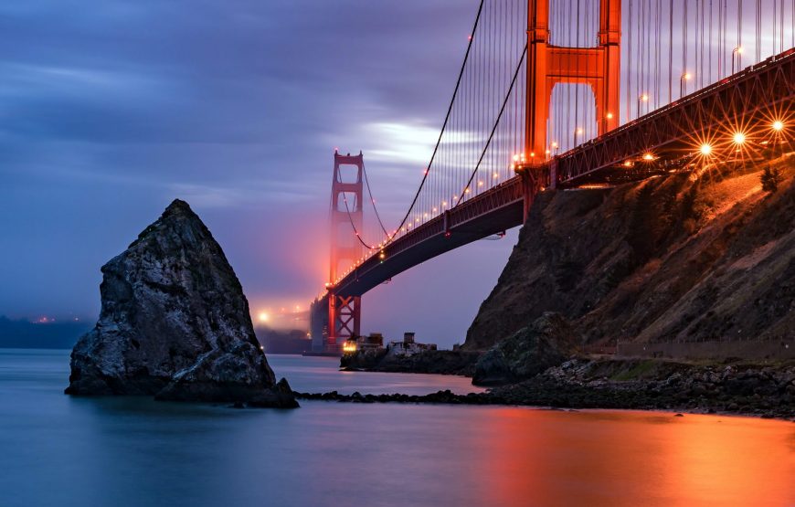 洛杉矶出发：旧金山+优胜美地国家公园+17哩湾 3日游